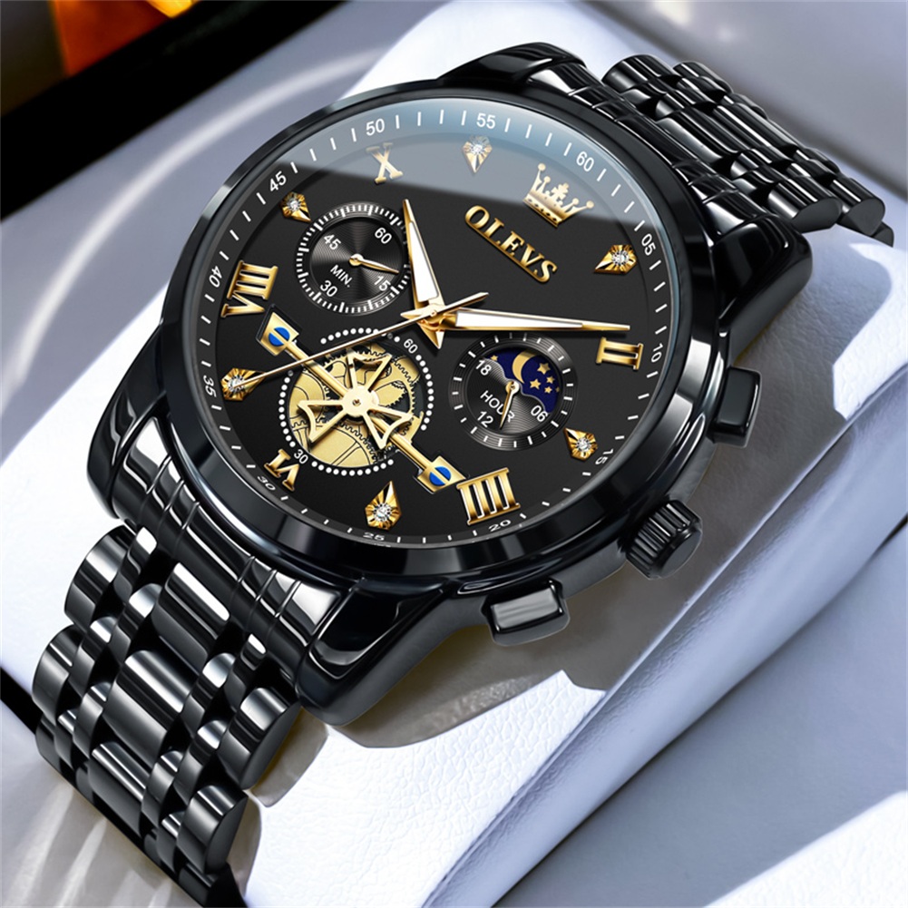 Luxury Watch Magazine - OLEVS Brand New Luxury Chronograph Watches