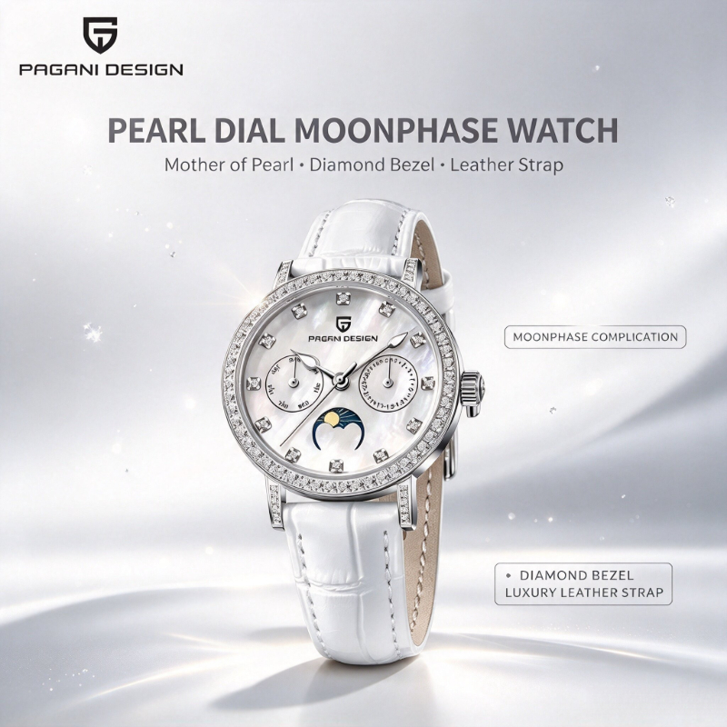 Luxury Watch Top 10 - PAGANI DESIGN PD1789 Women's Quartz Watch
