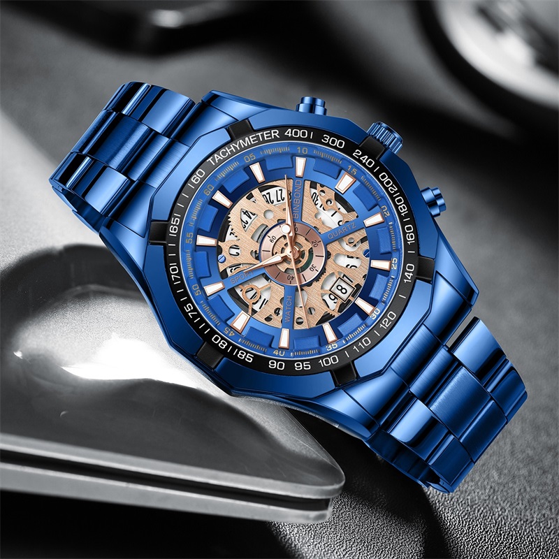 Binbond Mens Watches Top Brand - Luxury Watch Magazine ulasan dan harga