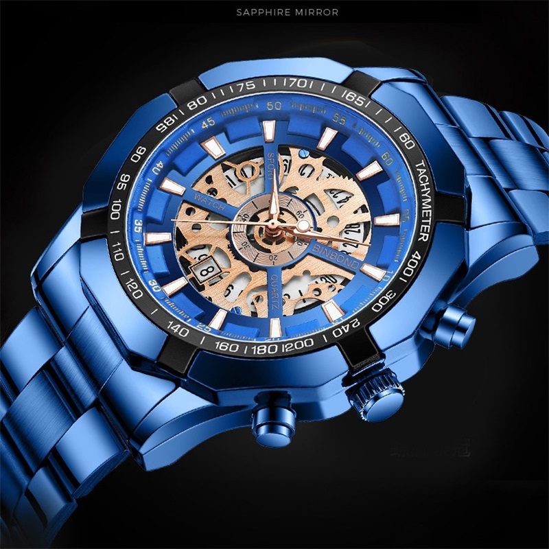 Binbond Mens Watches Top Brand - Luxury Watch Magazine ulasan dan harga