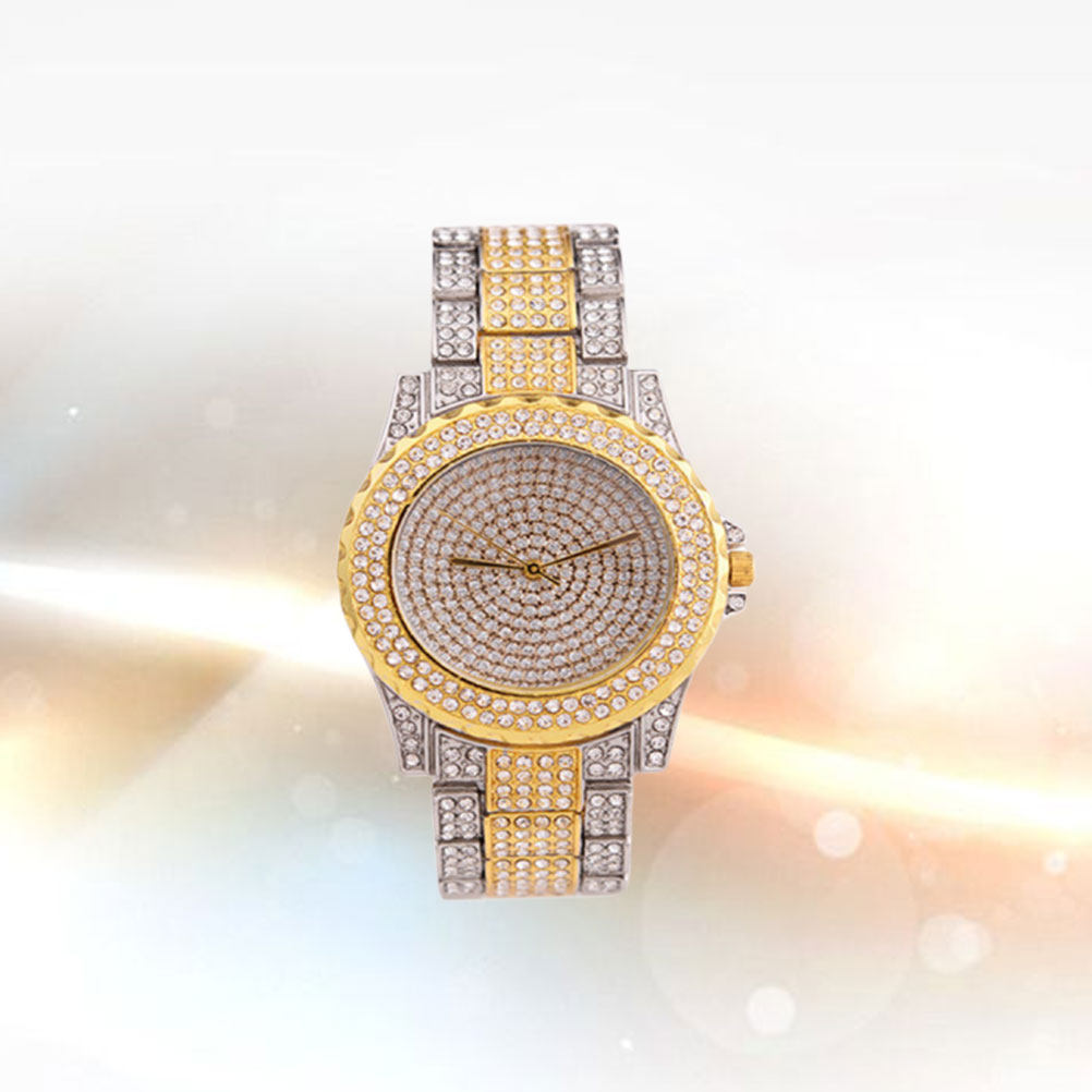 1Pcs Rhinestone Women Wristwat - Luxury Watch Gift For Her ulasan dan harga