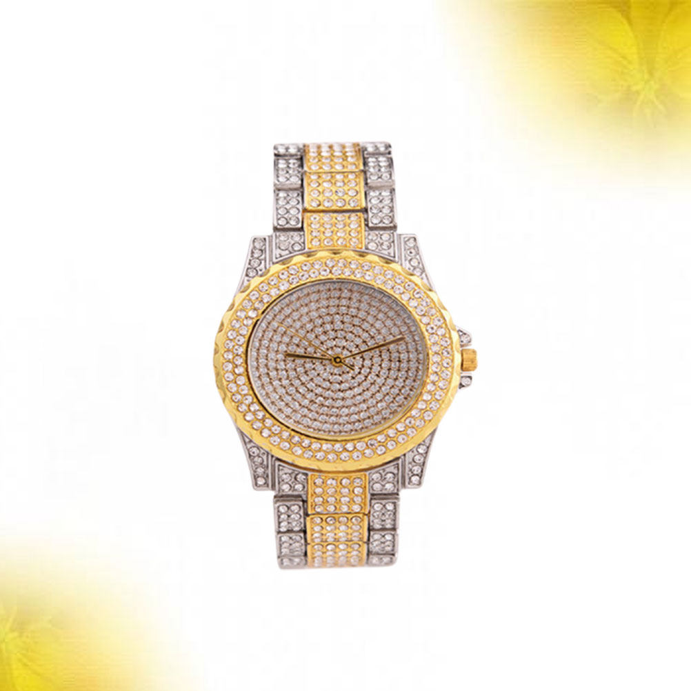 1Pcs Rhinestone Women Wristwat - Luxury Watch Gift For Her ulasan dan harga