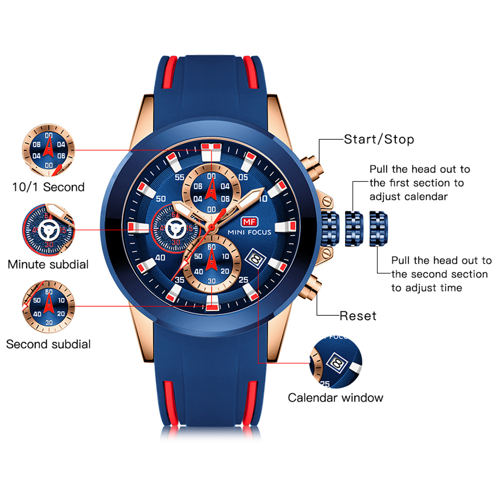 MINI FOCUS Mens Watches Top Lu - Luxury Watch Magazine ulasan dan harga