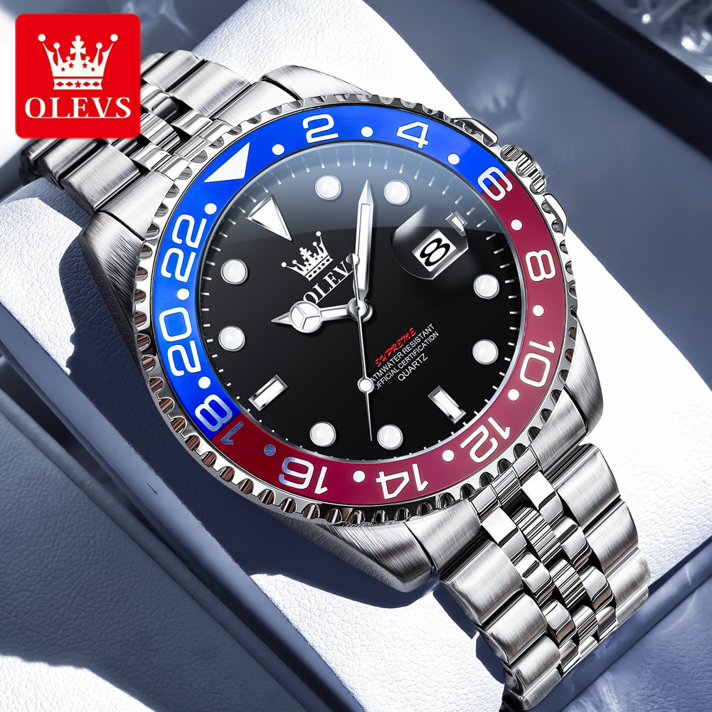 OLEVS Men's Watches Top Brand  - Luxury Watch Maker ulasan dan harga