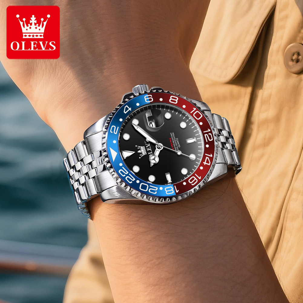 OLEVS Men's Watches Top Brand  - Luxury Watch Maker ulasan dan harga