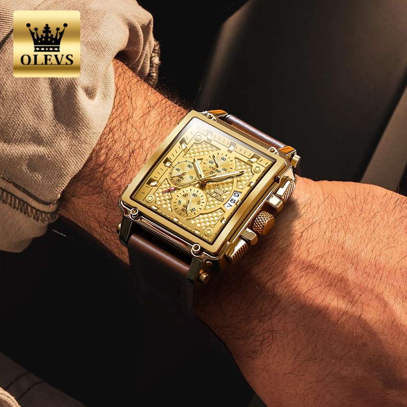 OLEVS Brand Mens Watches Water - Luxury Watch Magazine ulasan dan harga