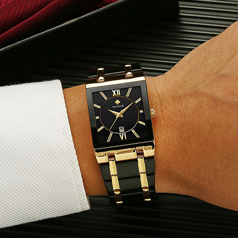WWOOR Brand Luxury Gold Bracel - Luxury Watch Investment ulasan dan harga