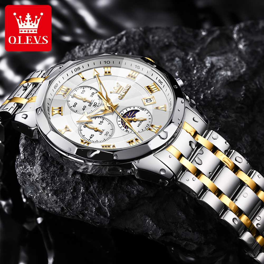 OLEVS 3675 Men Watch Top Origi - Luxury Watch Top 10 ulasan dan harga
