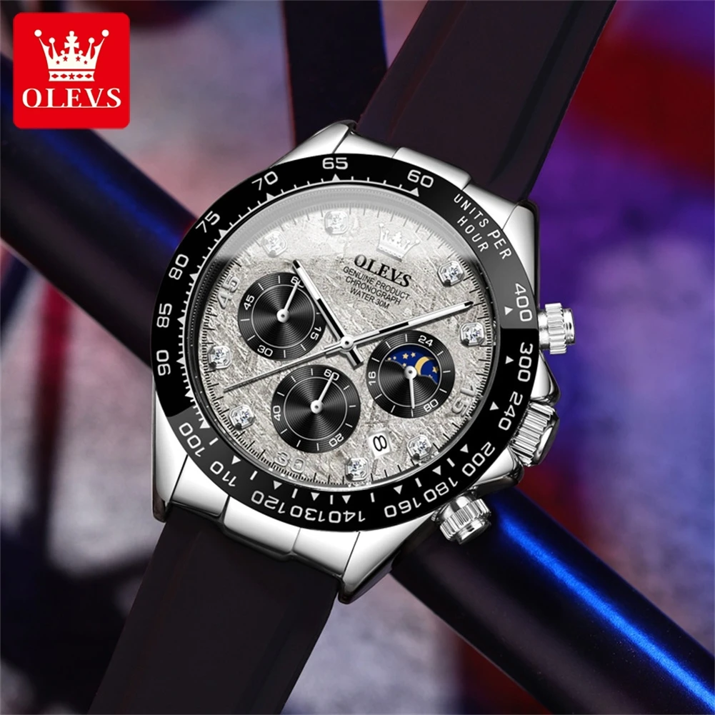 OLEVS 2875 Men's Watches Chron - Luxury Watch Magazine ulasan dan harga