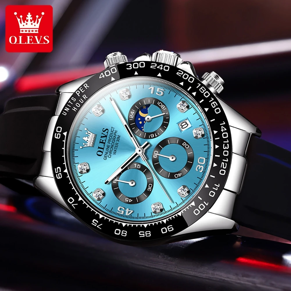 OLEVS 2875 Men's Watches Chron - Luxury Watch Magazine ulasan dan harga
